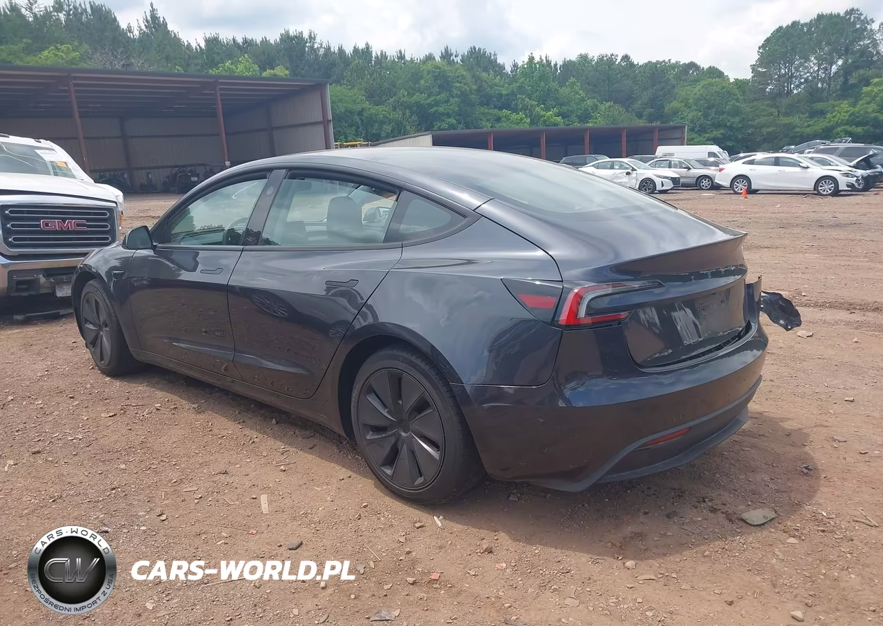 2024 Tesla Model 3 Long Range Dual Motor All-Wheel Drive-Rear-Wheel Drive VIN:5YJ3E1EA0RF872666 - 3