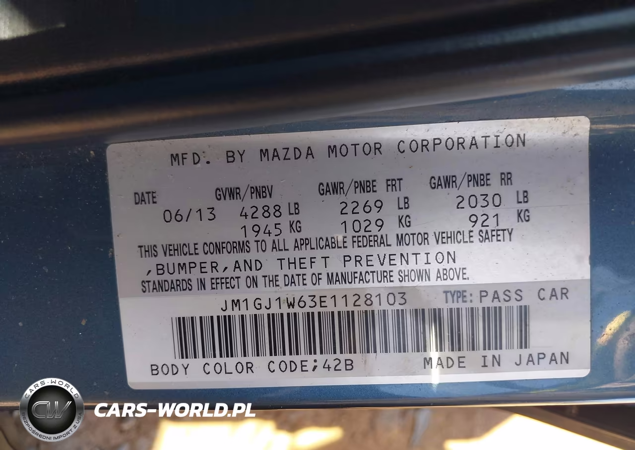 2014 Mazda Mazda6 I Grand Touring VIN:JM1GJ1W63E1128103 - 9
