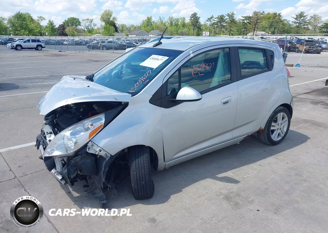 2013 Chevrolet Spark 1Lt Auto VIN:KL8CD6S97DC506874 - 2