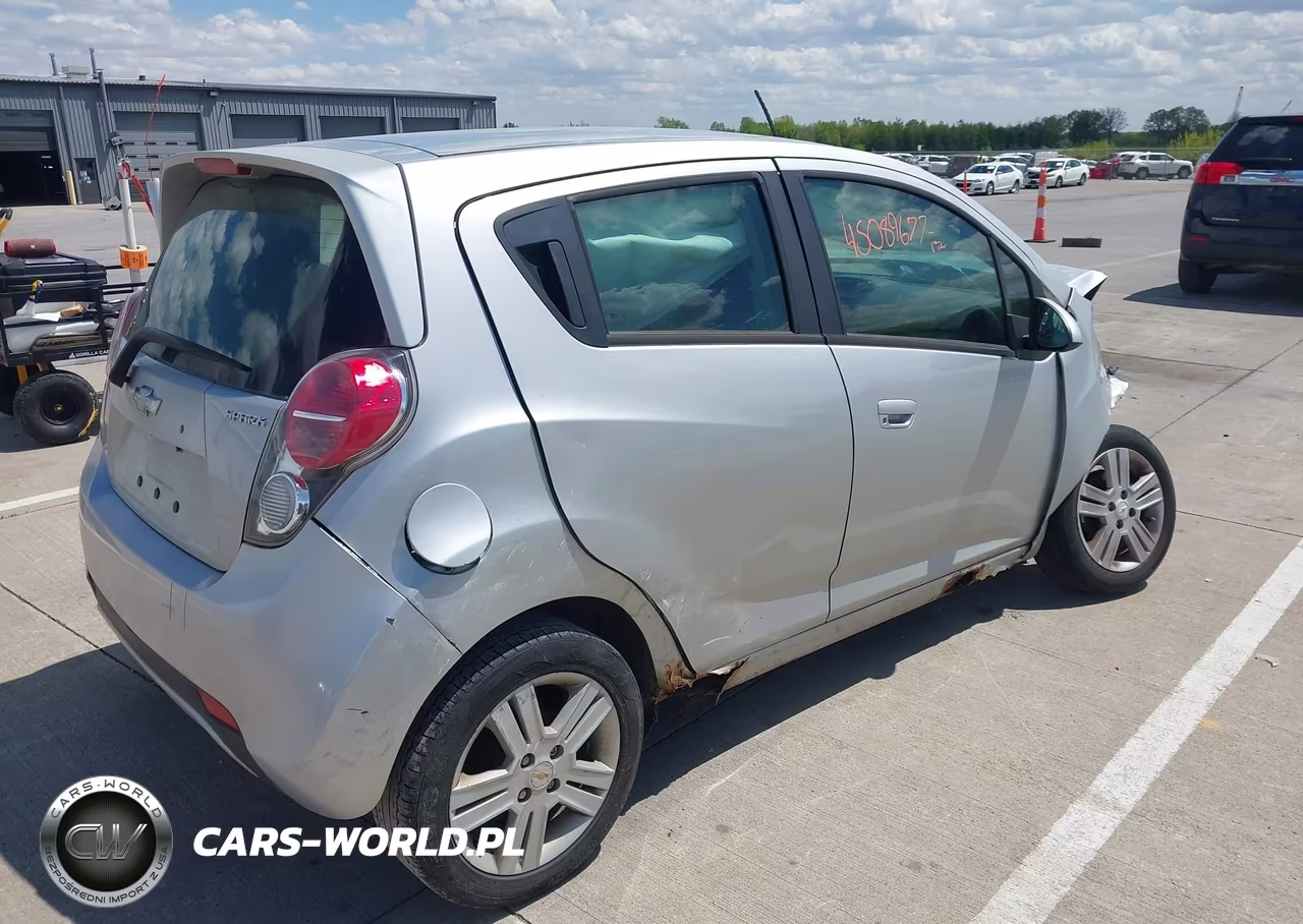 2013 Chevrolet Spark 1Lt Auto VIN:KL8CD6S97DC506874 - 4