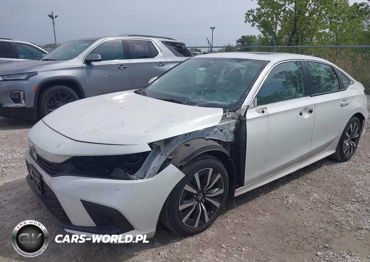 2022 Honda Civic Ex VIN:2HGFE1F76NH323396 - 2