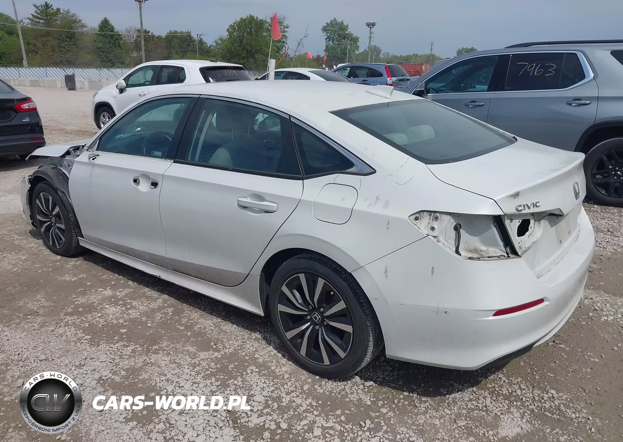 2022 Honda Civic Ex VIN:2HGFE1F76NH323396 - 3