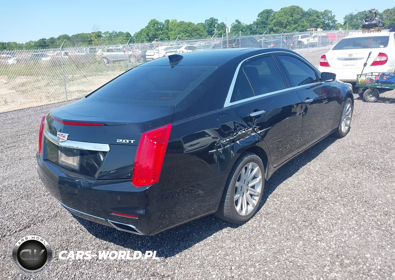 2016 Cadillac Cts Standard VIN:1G6AP5SXXG0109991 - 4
