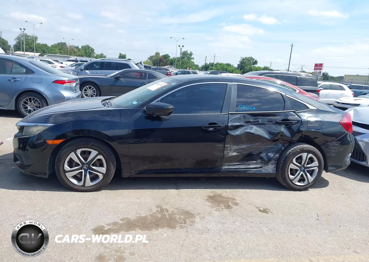 2018 Honda Civic Lx VIN:19XFC2F55JE043502 - 14