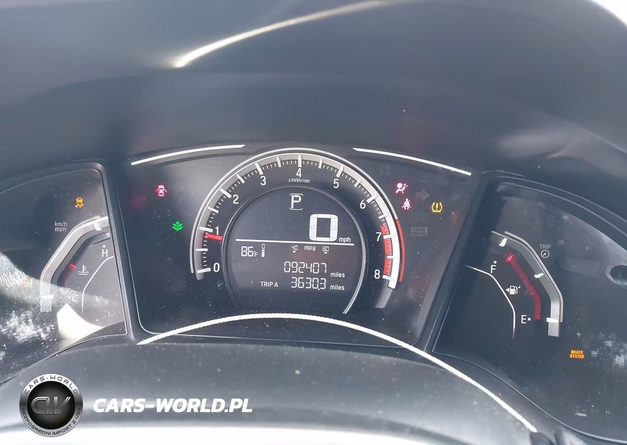 2018 Honda Civic Lx VIN:19XFC2F55JE043502 - 7