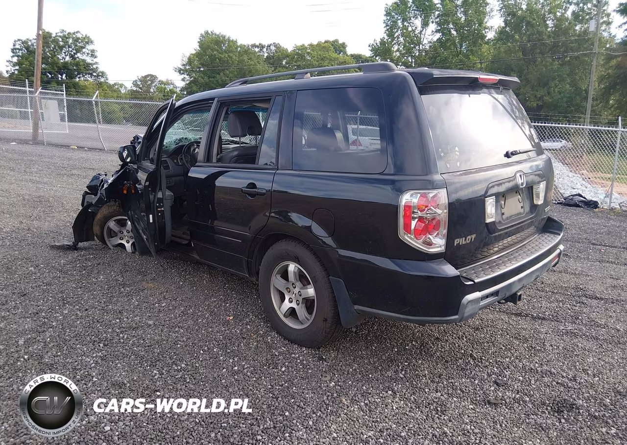 2006 Honda Pilot Ex-L VIN:5FNYF18606B019433 - 3