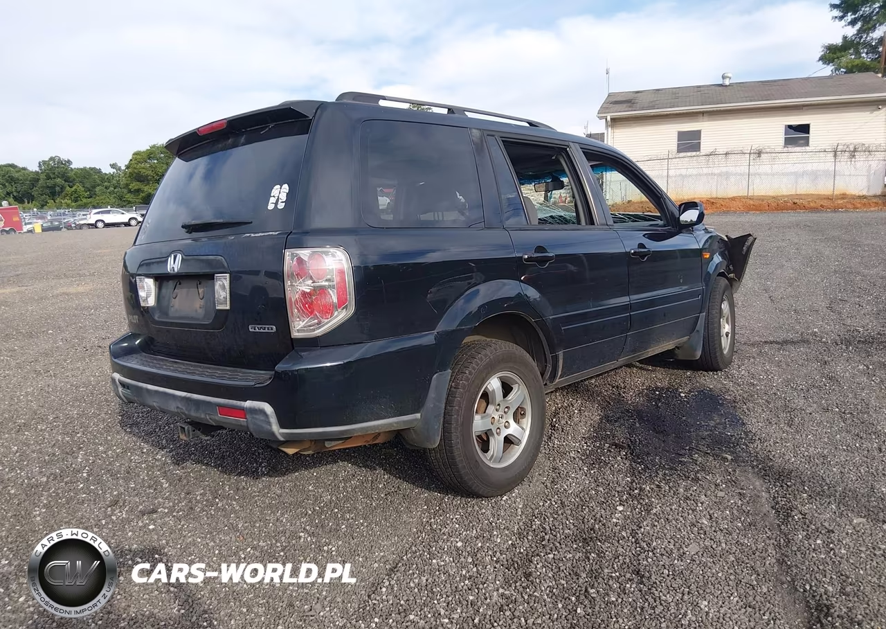 2006 Honda Pilot Ex-L VIN:5FNYF18606B019433 - 4