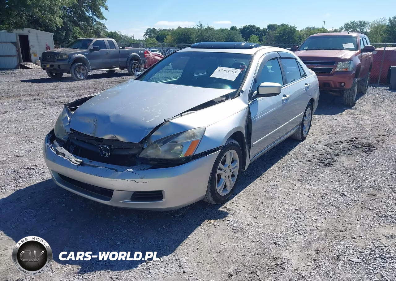 2007 Honda Accord 2.4 Ex VIN:1HGCM56897A199535 - 2