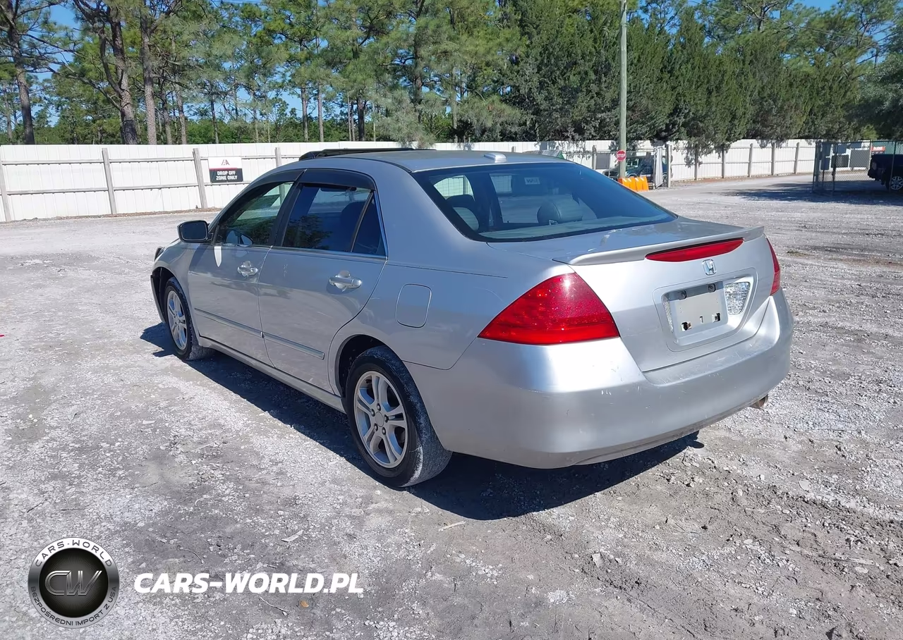 2007 Honda Accord 2.4 Ex VIN:1HGCM56897A199535 - 3