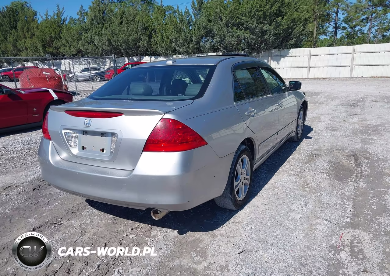2007 Honda Accord 2.4 Ex VIN:1HGCM56897A199535 - 4