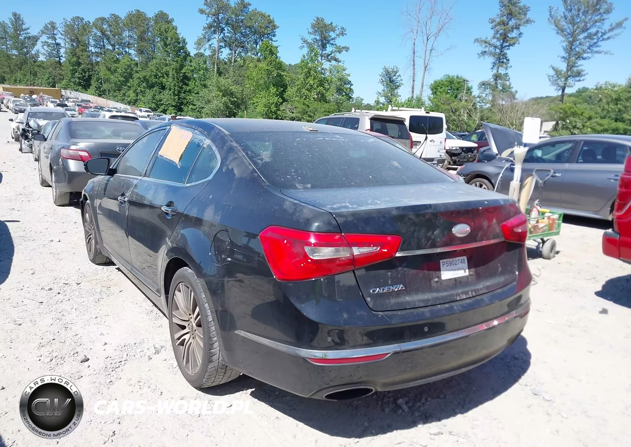 2014 Kia Cadenza Premium VIN:KNALN4D79E5167252 - 3