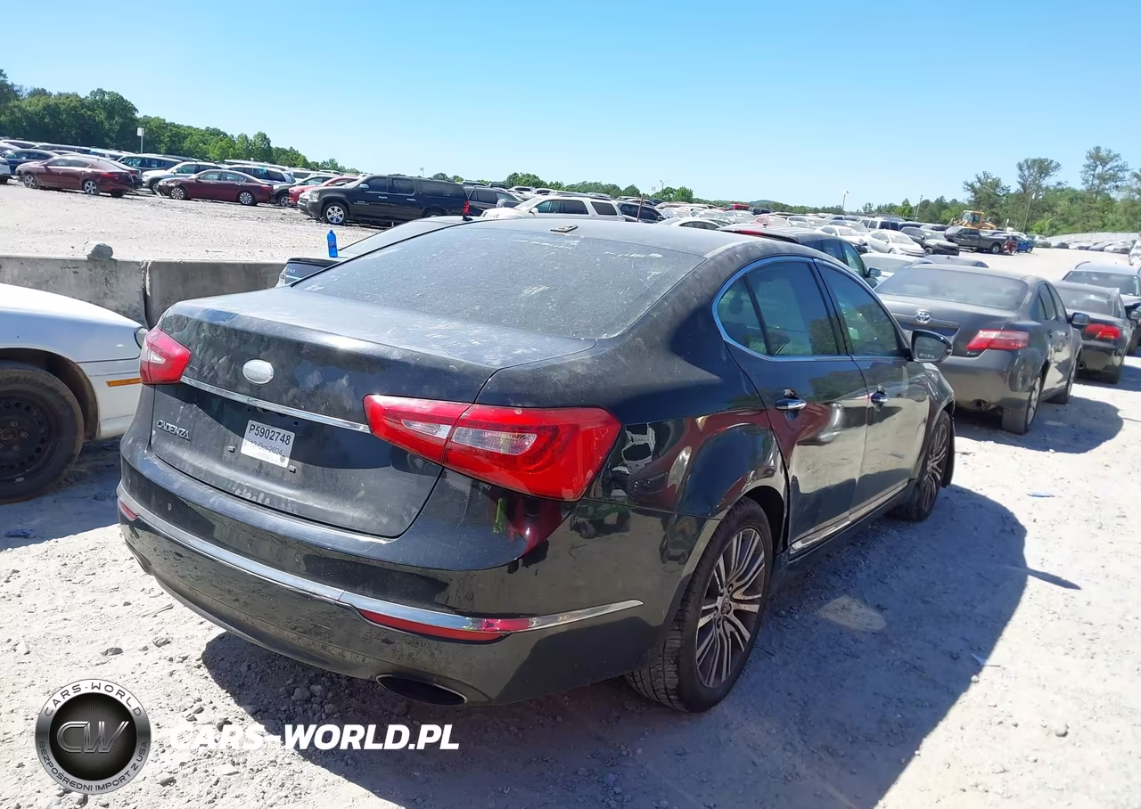 2014 Kia Cadenza Premium VIN:KNALN4D79E5167252 - 4