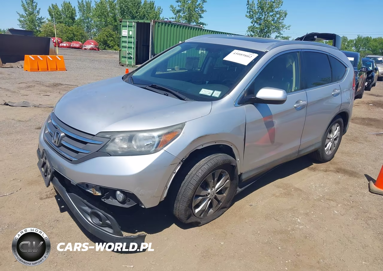 2012 Honda Cr-V Ex-L VIN:JHLRM4H76CC006203 - 2