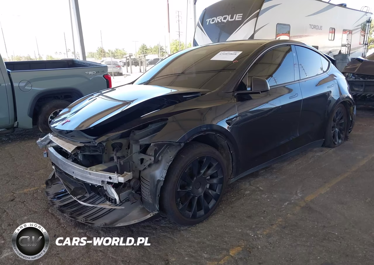 2024 Tesla Model Y Long Range Single Motor Rear-Wheel Drive-Rwd VIN:7SAYGDED1RF055737 - 2