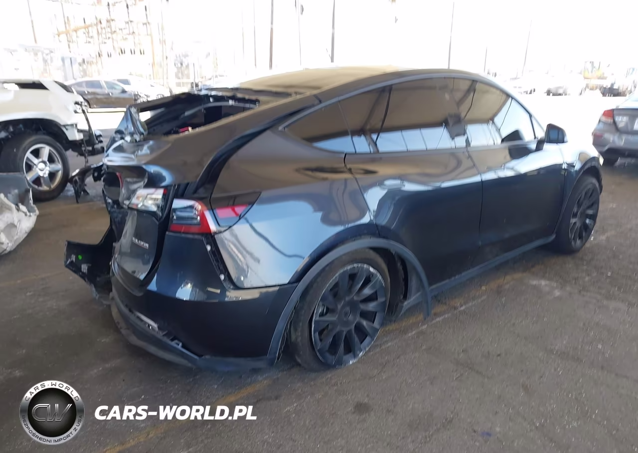 2024 Tesla Model Y Long Range Single Motor Rear-Wheel Drive-Rwd VIN:7SAYGDED1RF055737 - 4