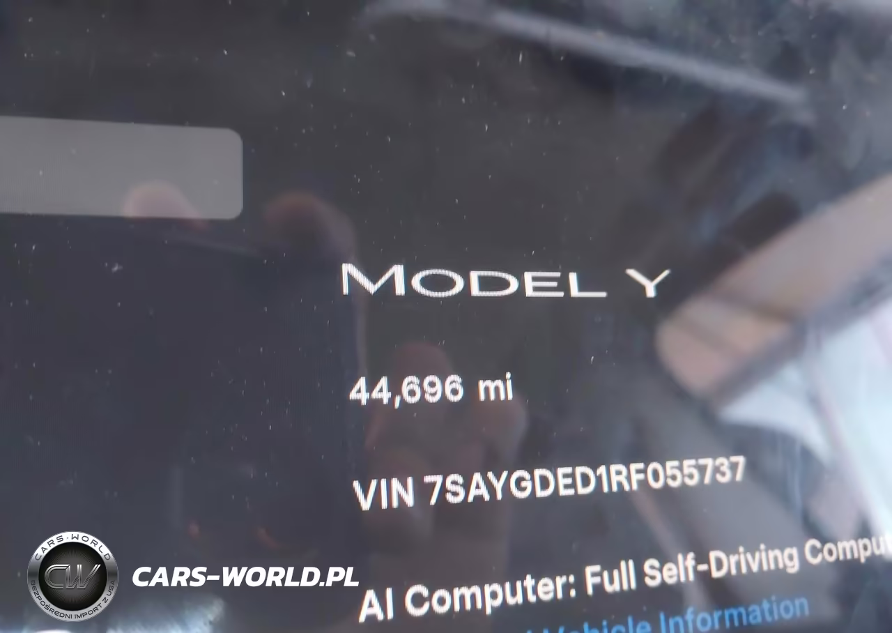2024 Tesla Model Y Long Range Single Motor Rear-Wheel Drive-Rwd VIN:7SAYGDED1RF055737 - 7