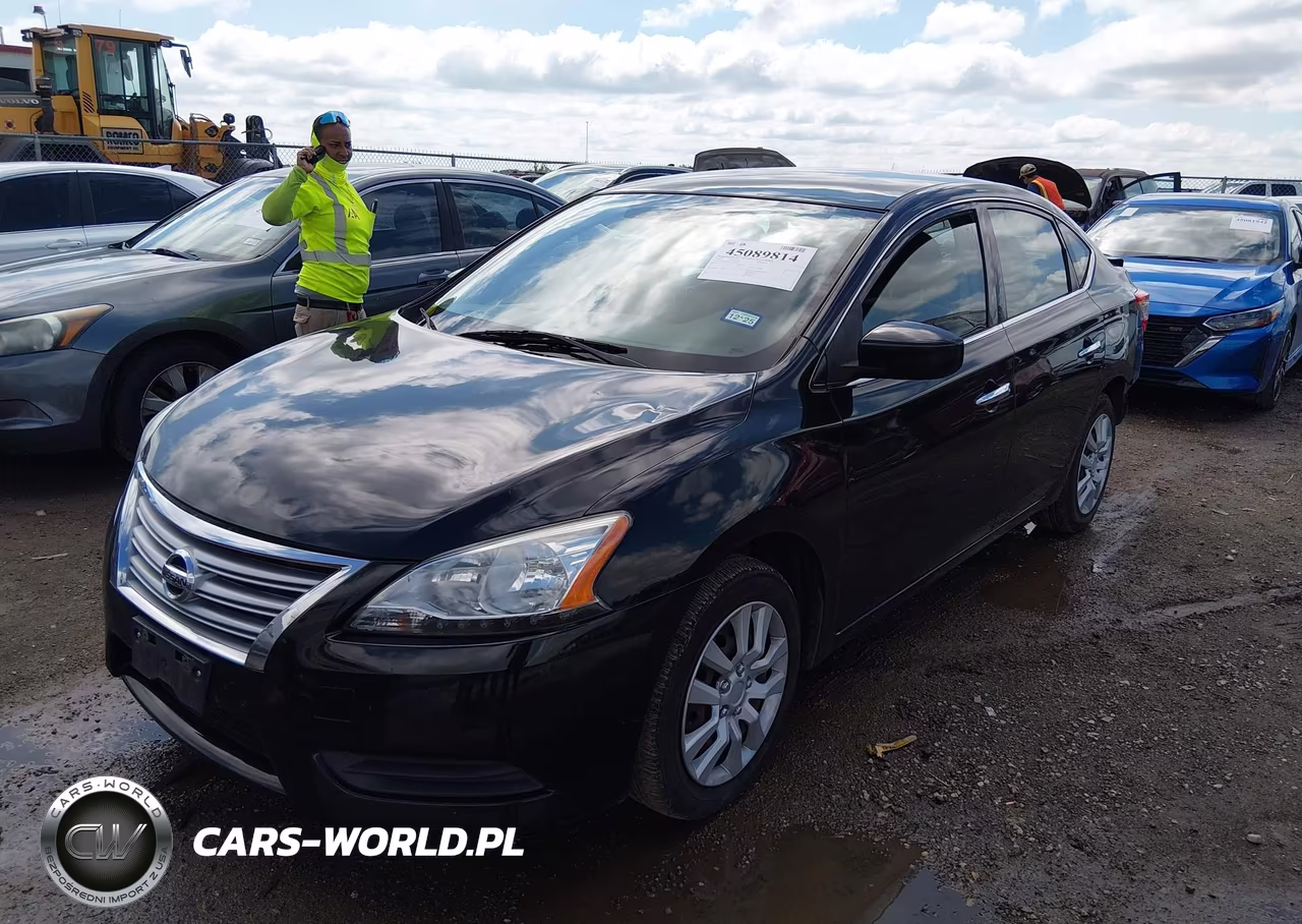 2014 Nissan Sentra Sv VIN:3N1AB7AP7EL697845 - 2