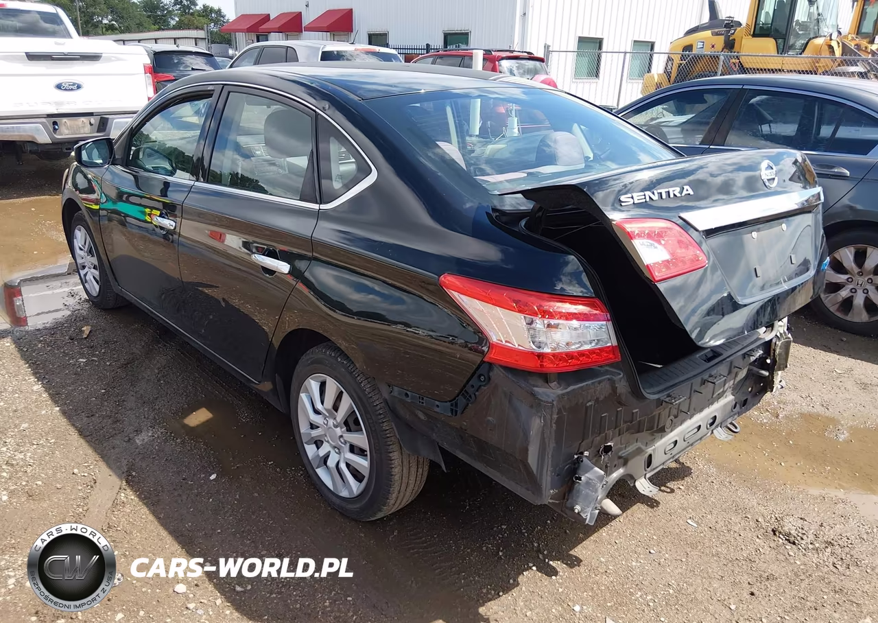 2014 Nissan Sentra Sv VIN:3N1AB7AP7EL697845 - 3