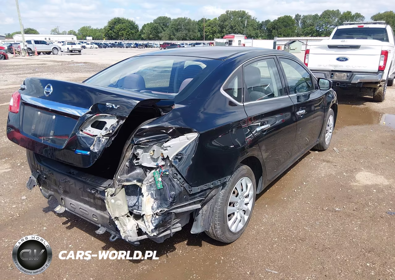 2014 Nissan Sentra Sv VIN:3N1AB7AP7EL697845 - 4