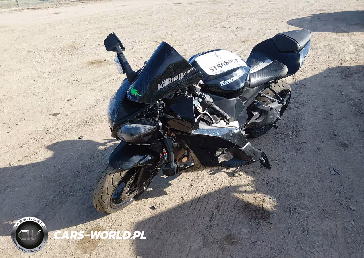 2008 Kawasaki Zx1000 E VIN:JKAZXCE168A003961 - 2