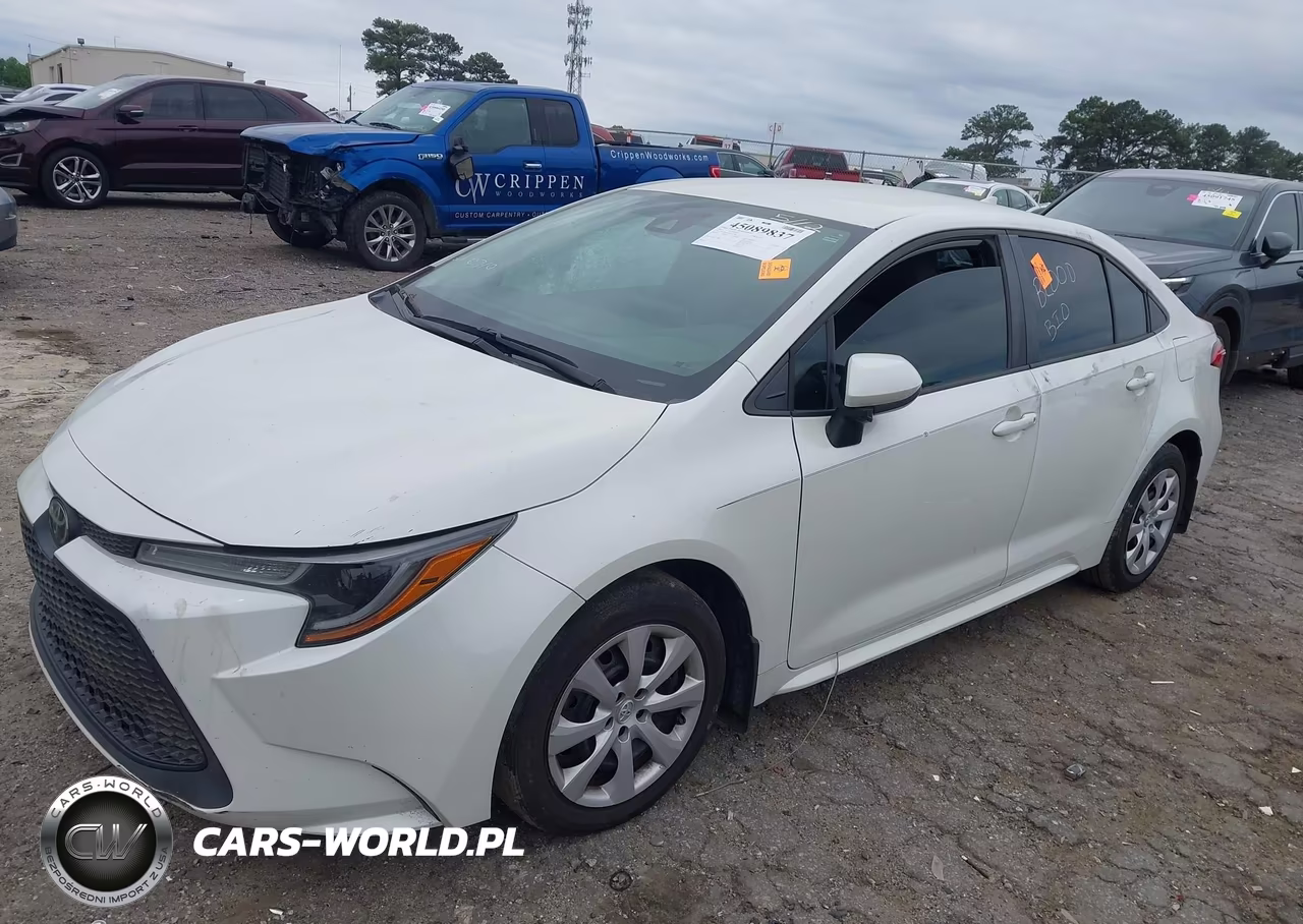 2021 Toyota Corolla Le VIN:5YFEPMAE2MP151484 - 2