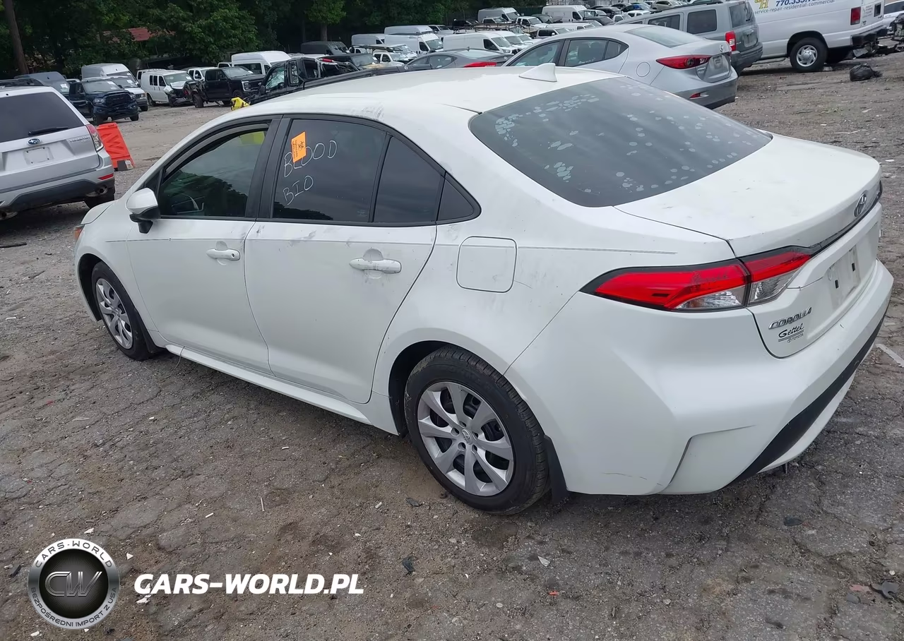 2021 Toyota Corolla Le VIN:5YFEPMAE2MP151484 - 3