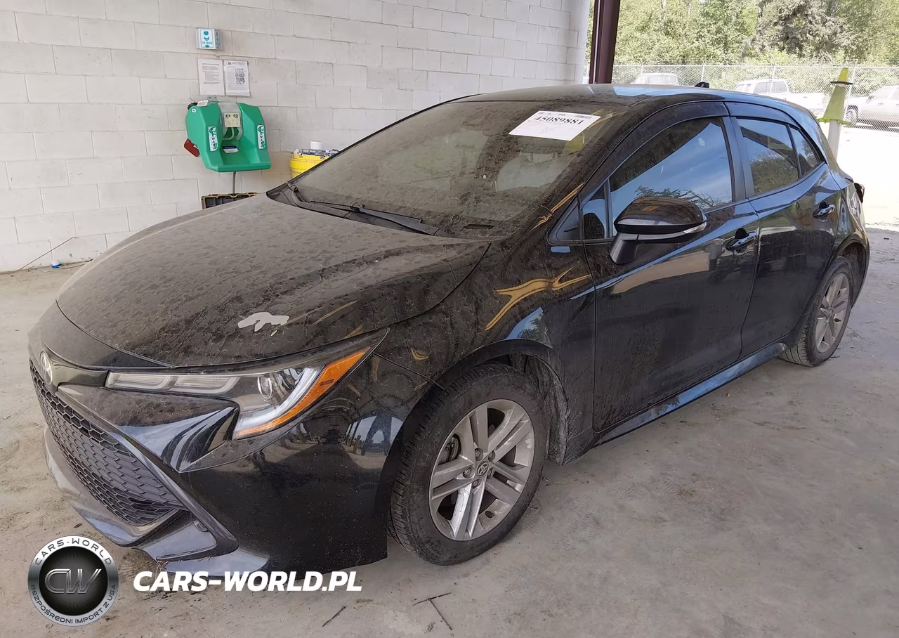 2019 Toyota Corolla Se VIN:JTNK4RBE6K3015092 - 2