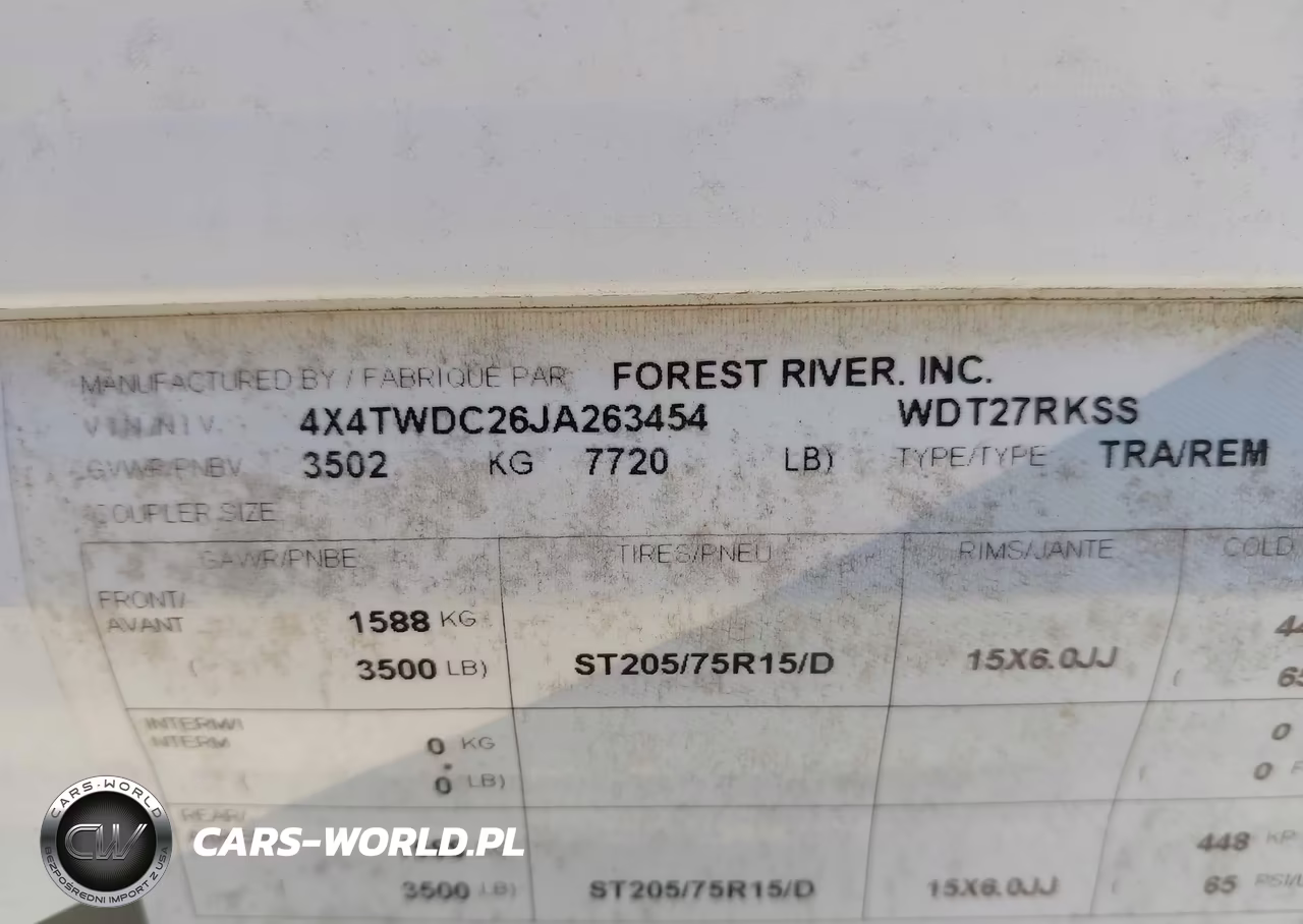 2018 Forest River Other VIN:4X4TWDC26JA263454 - 9