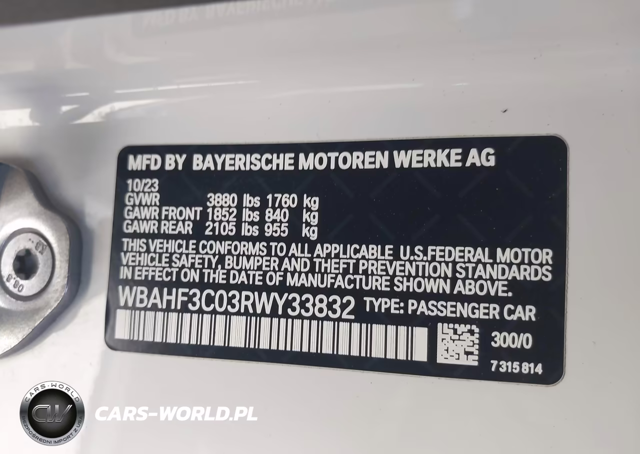 2024 BMW Z4 Sdrive30I VIN:WBAHF3C03RWY33832 - 9