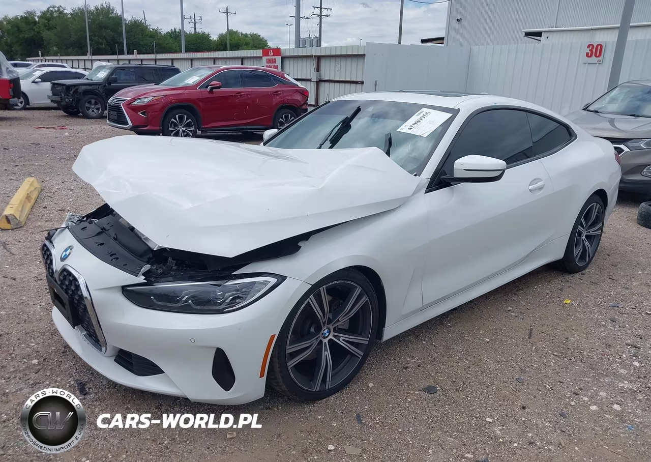 2021 BMW 430I VIN:WBA53AP01MCF77245 - 2