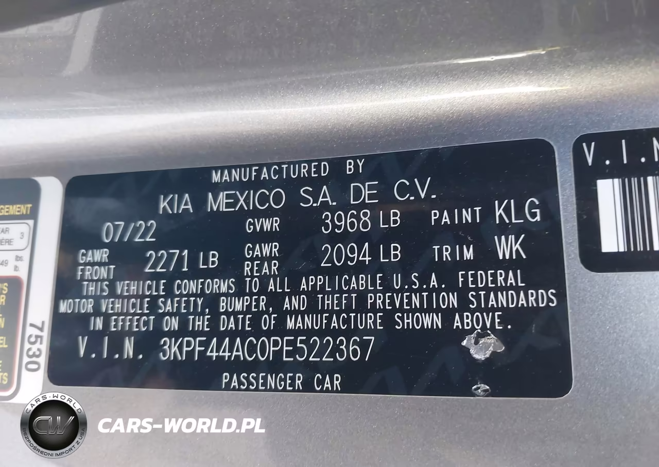 2023 Kia Forte Gt VIN:3KPF44AC0PE522367 - 9
