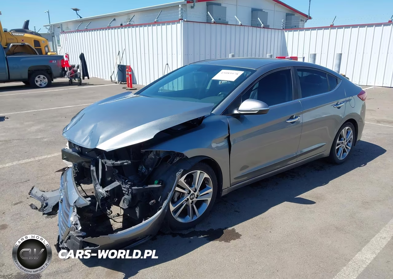 2017 Hyundai Elantra Limited VIN:KMHD84LF6HU263420 - 2