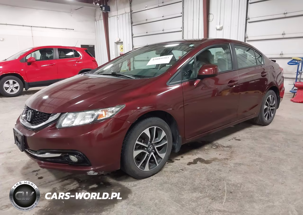 2013 Honda Civic Ex-L VIN:19XFB2F93DE077321 - 2