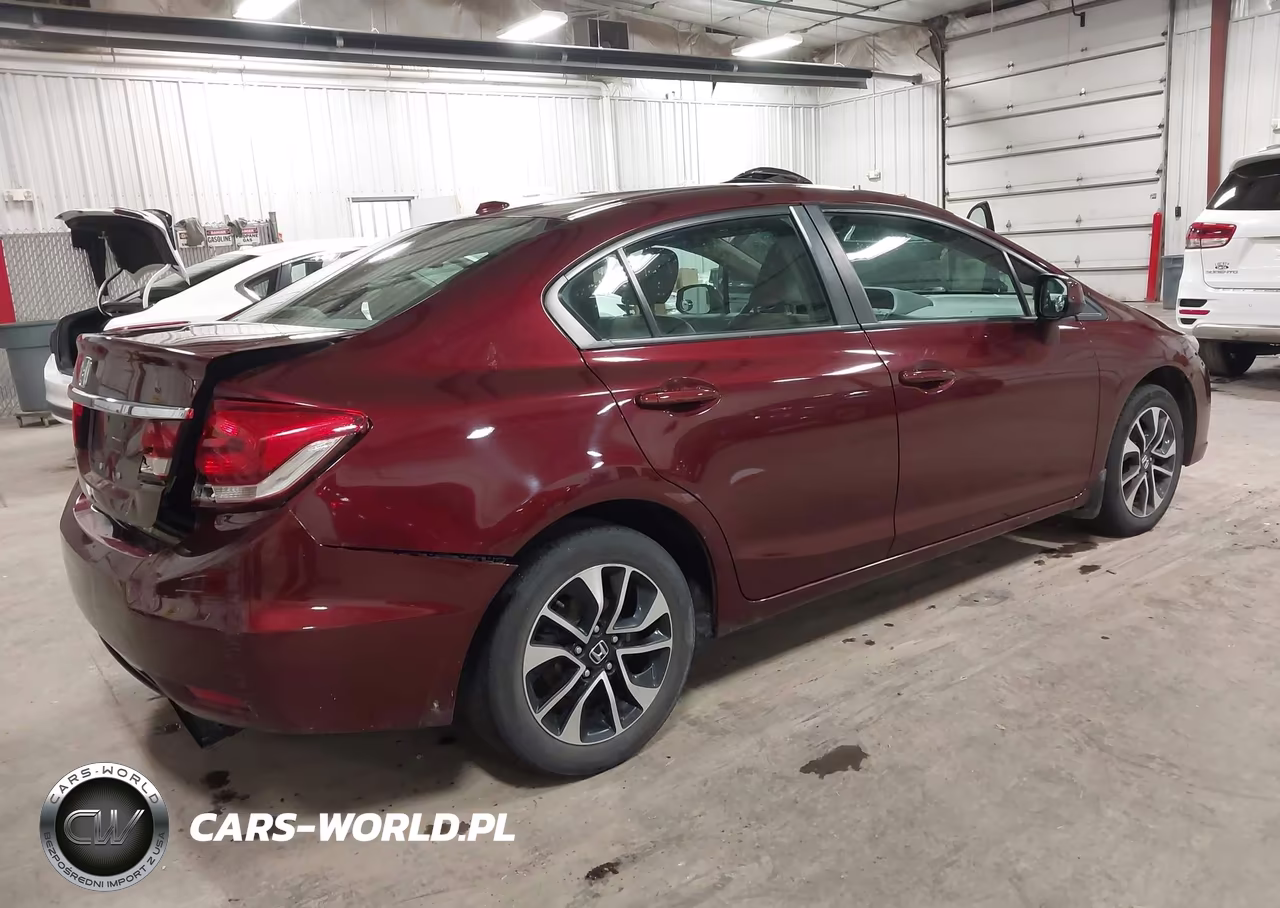 2013 Honda Civic Ex-L VIN:19XFB2F93DE077321 - 4