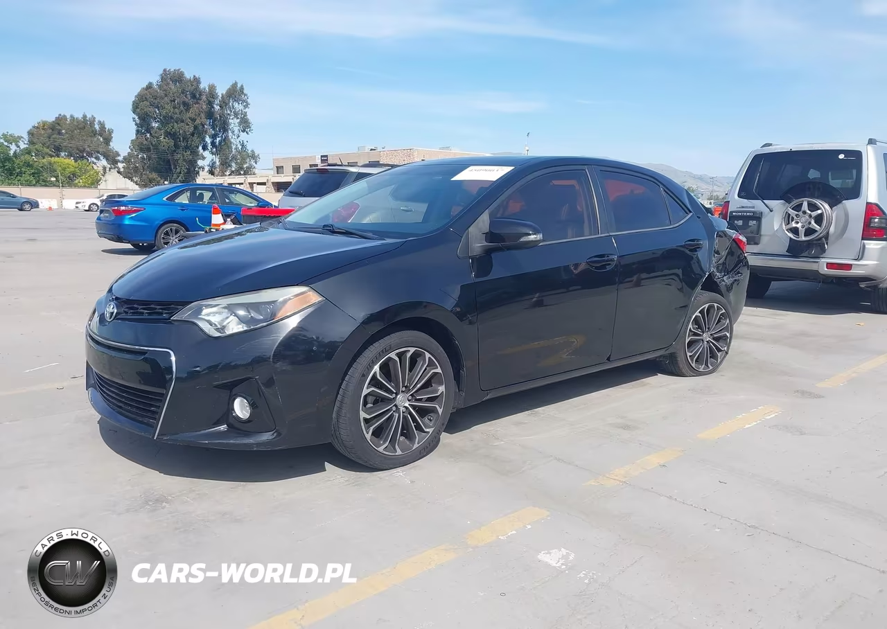 2014 Toyota Corolla S Plus VIN:5YFBURHE1EP119612 - 2