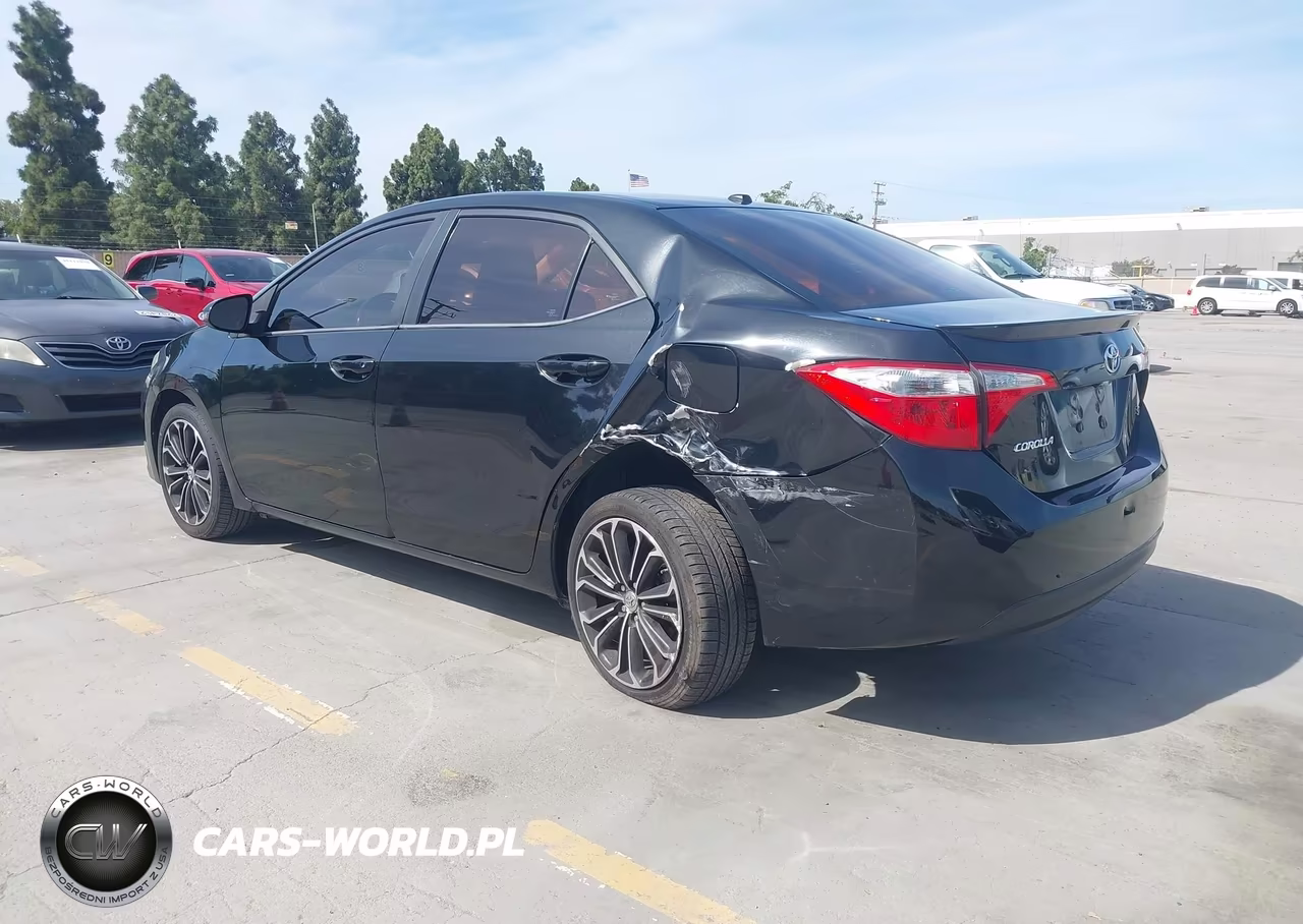 2014 Toyota Corolla S Plus VIN:5YFBURHE1EP119612 - 3