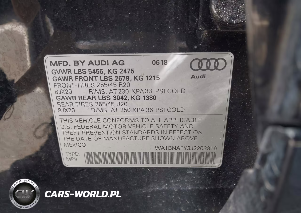 2018 Audi Q5 2.0T Premium-2.0T Tech Premium VIN:WA1BNAFY3J2203316 - 9