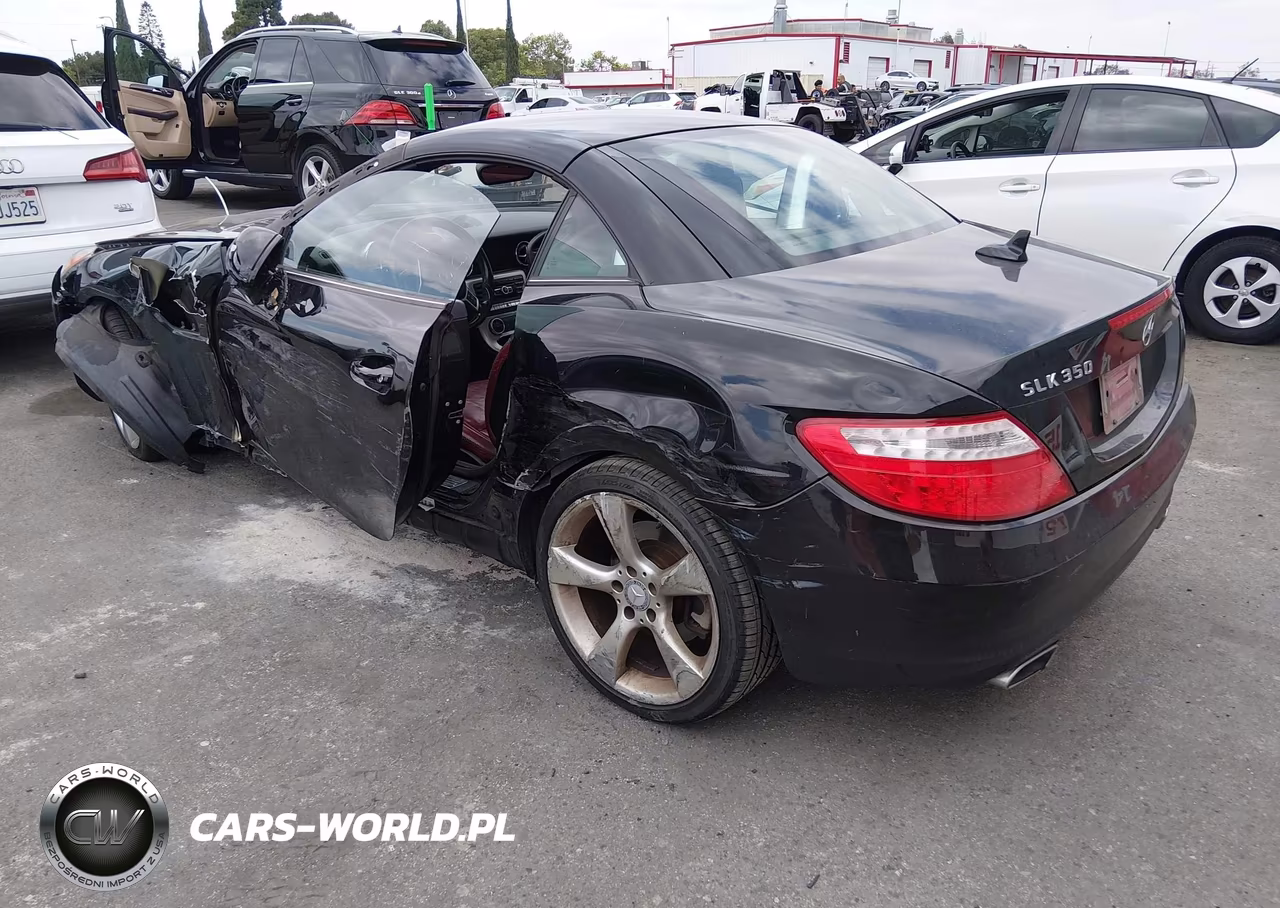 2012 Mercedes-Benz Slk 350 VIN:WDDPK5HA8CF014318 - 3