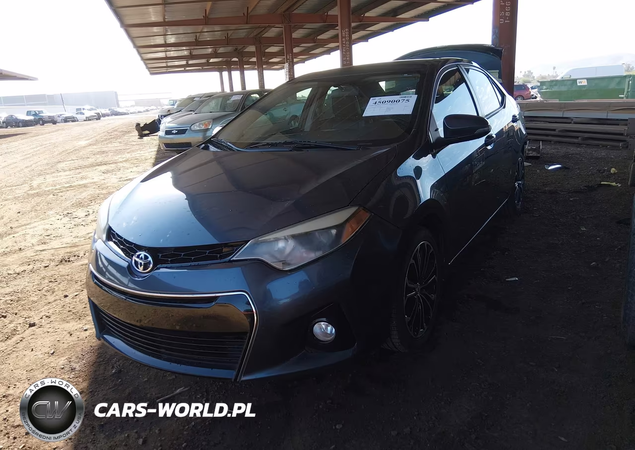 2015 Toyota Corolla S Plus VIN:5YFBURHE3FP268668 - 2