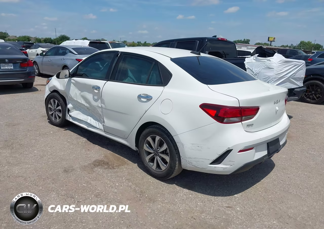 2023 Kia Rio S VIN:3KPA24AD6PE572344 - 3