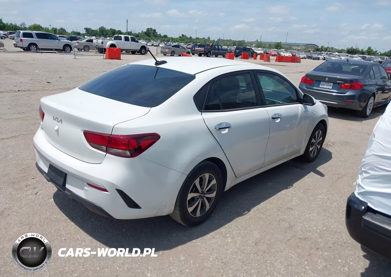 2023 Kia Rio S VIN:3KPA24AD6PE572344 - 4