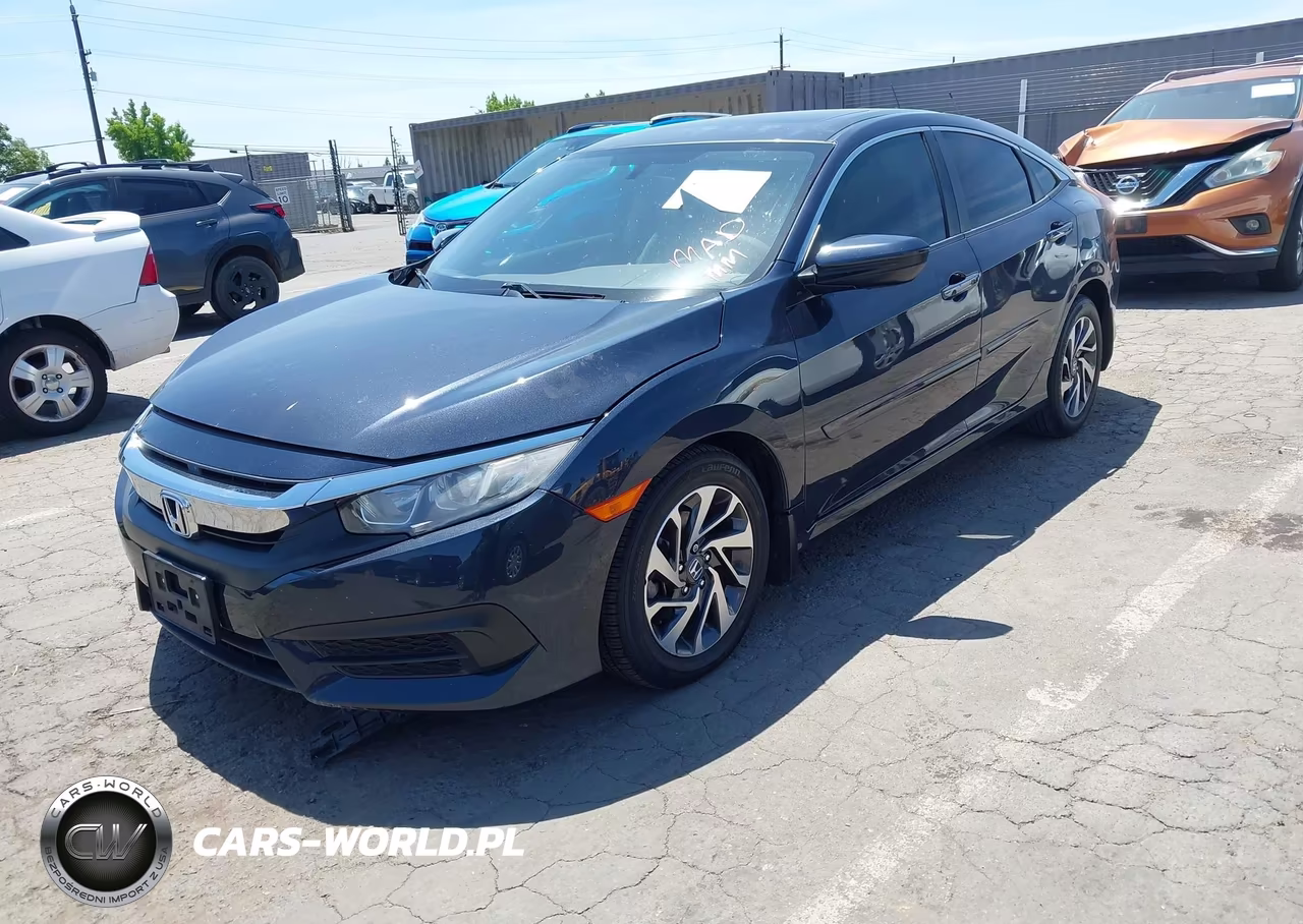 2017 Honda Civic Ex VIN:2HGFC2F77HH572791 - 2