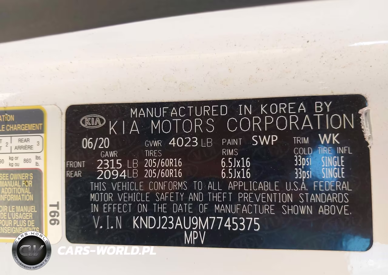 2021 Kia Soul S VIN:KNDJ23AU9M7745375 - 9
