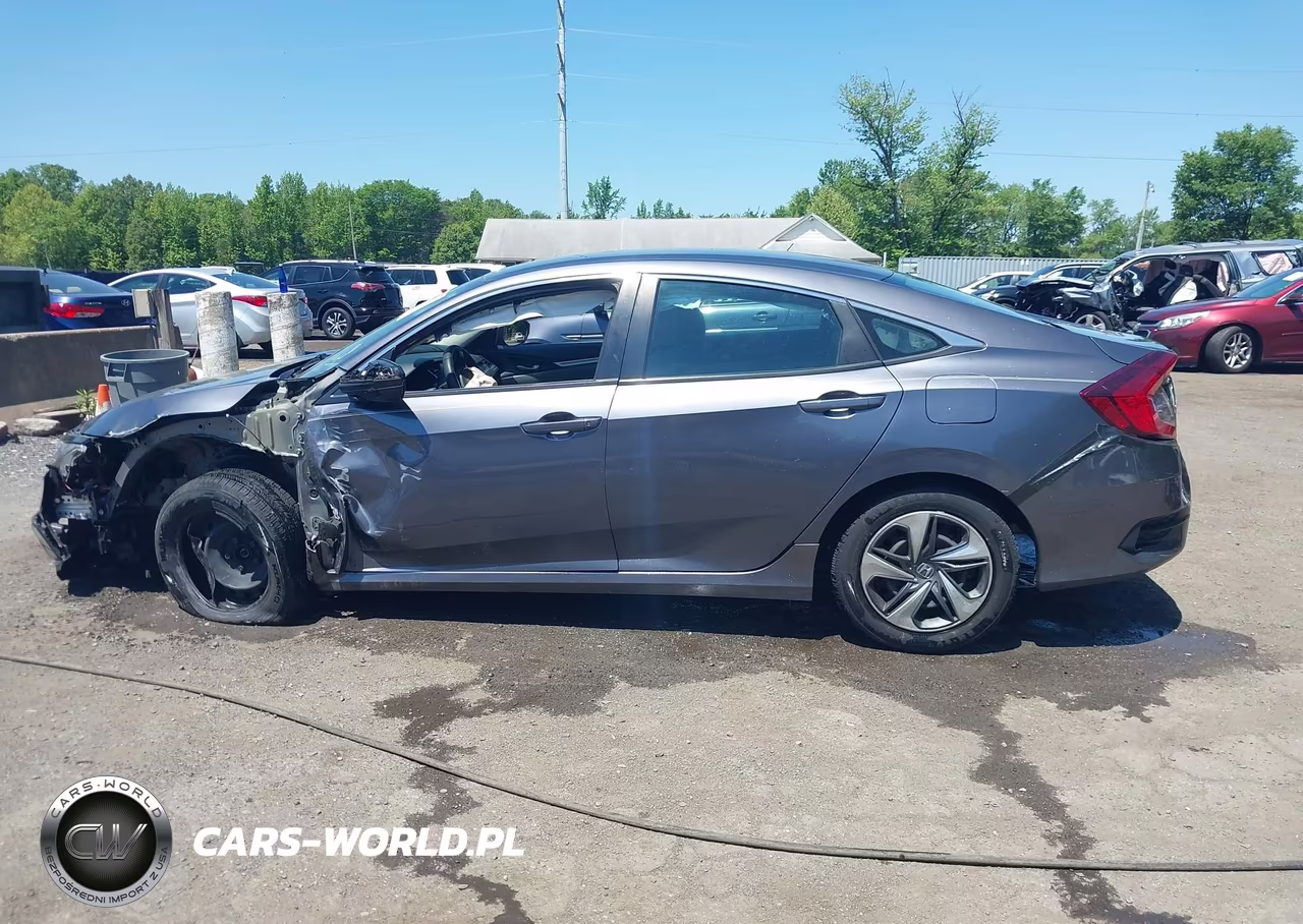 2020 Honda Civic Lx VIN:2HGFC2F69LH556897 - 14