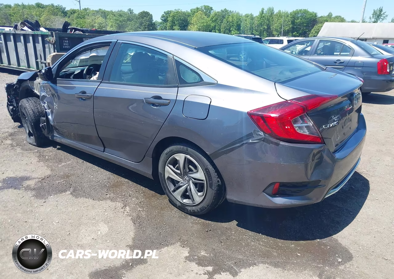 2020 Honda Civic Lx VIN:2HGFC2F69LH556897 - 3