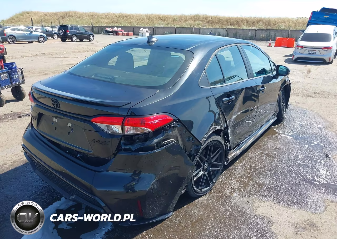 2022 Toyota Corolla Se Apex Edition VIN:5YFS4MCEXNP113091 - 4