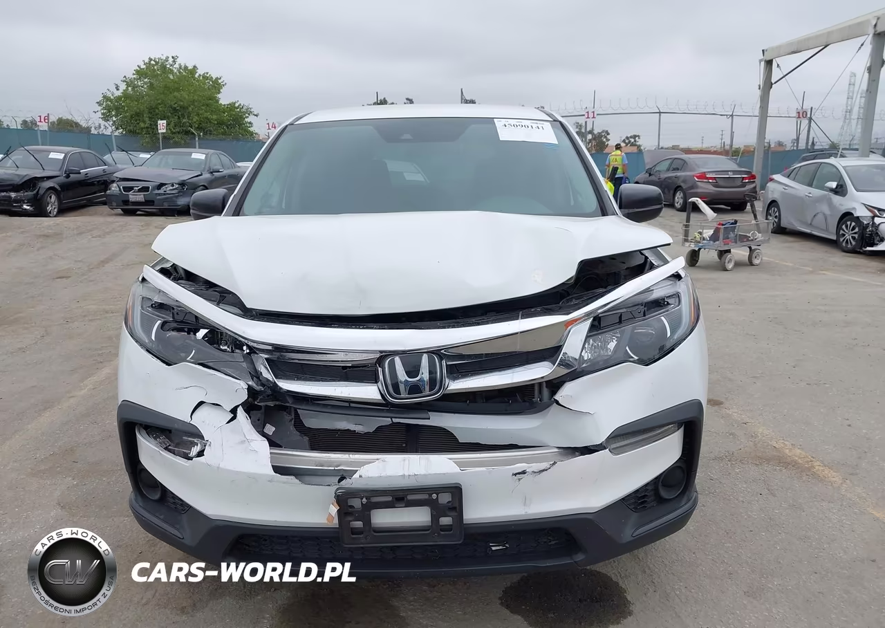 2020 Honda Pilot 2Wd Lx VIN:5FNYF5H19LB023679 - 12