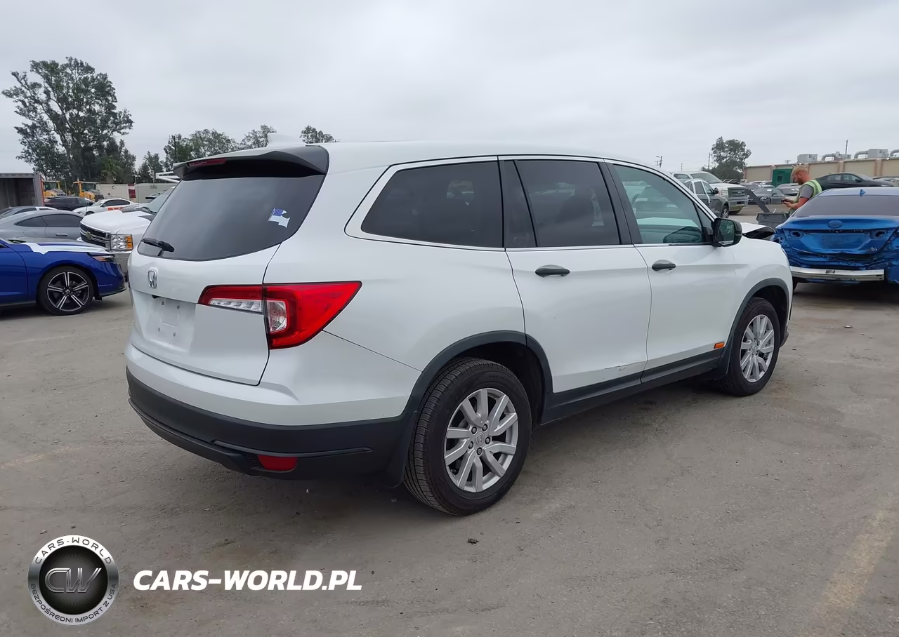 2020 Honda Pilot 2Wd Lx VIN:5FNYF5H19LB023679 - 4
