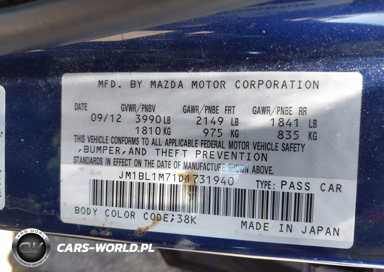2013 Mazda Mazda3 I Grand Touring VIN:JM1BL1M71D1731940 - 9