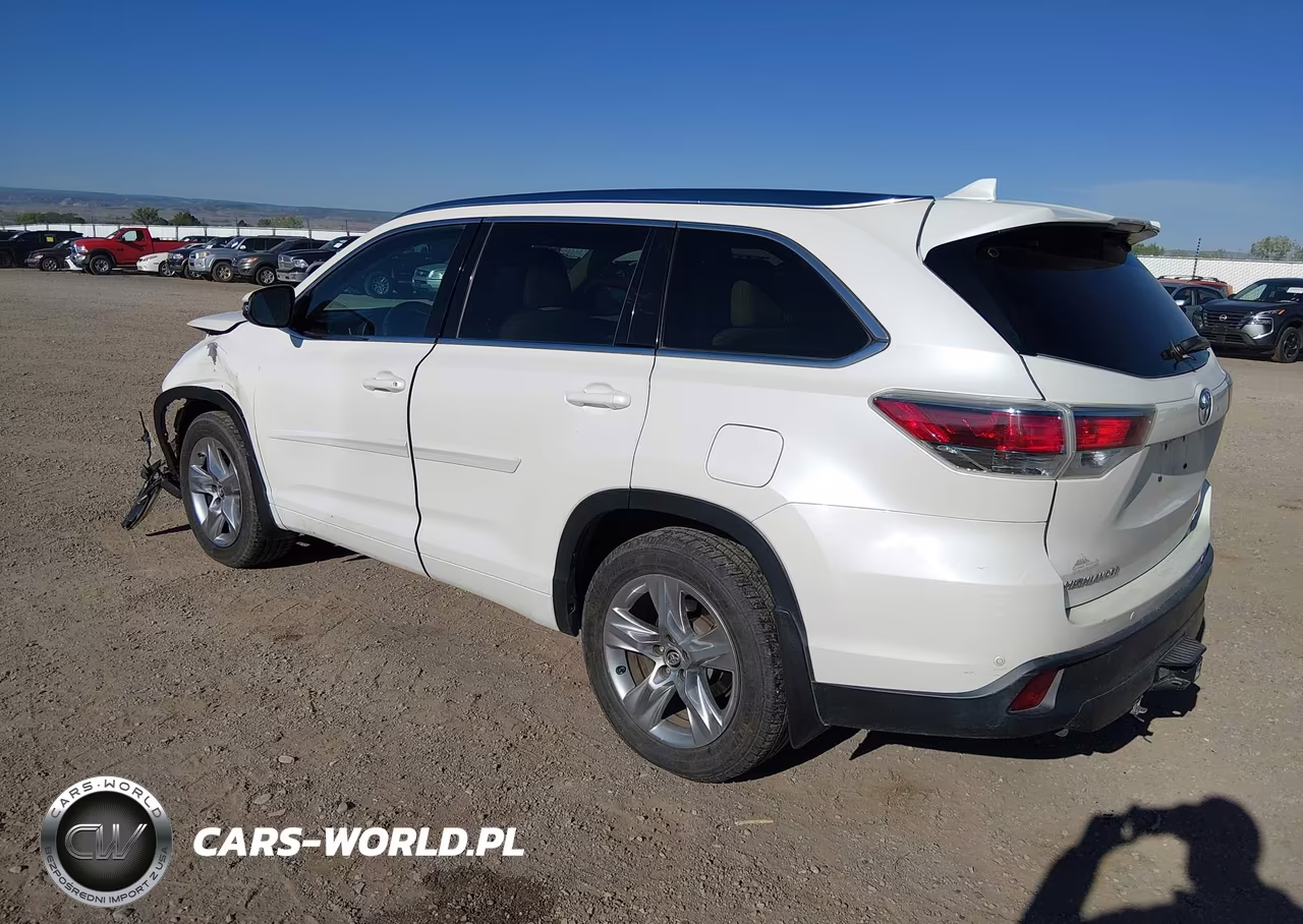 2016 Toyota Highlander Limited V6 VIN:5TDDKRFH3GS279478 - 3